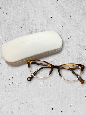 Warby Parker Women's Tortoiseshell Cat-Eye Glasses - Brown (Holcomb)
